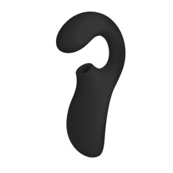 Lelo - Masseur De Stimulation Double Aspiration Enigma Noir